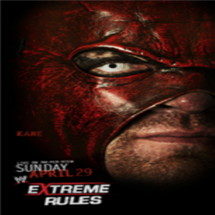 WWE Extreme Rules 2012 poster