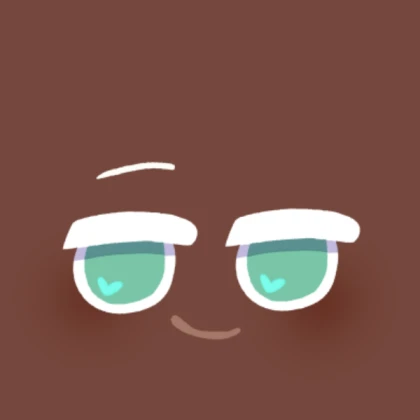 mint choco cookie (cookie run) - face