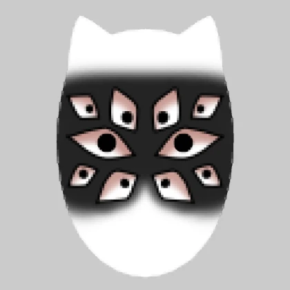 Blurred eyes, shindo mask