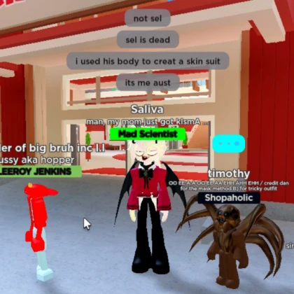 aust turns selever int a skin suit..???