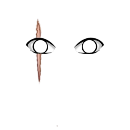 Shindo Right eye scar