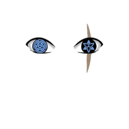 Blue Rinnegan and Eternal Mangekyou Sharingan (V3)