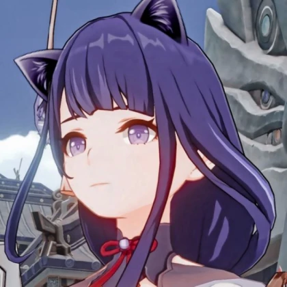 raiden shogun // genshin icon