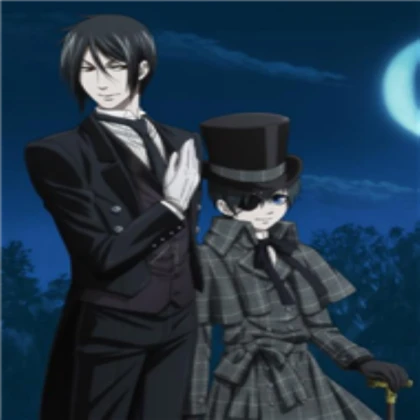 Black Butler Ciel and Sebastian