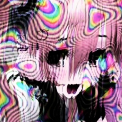 weirdcore / dreamcore glitchcore? pfp