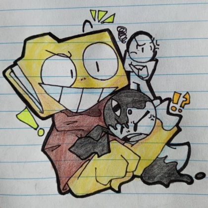 Little Man, Bob, and also Ron but I drew them lol