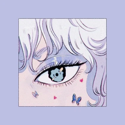 purple pastel anime aesthetic