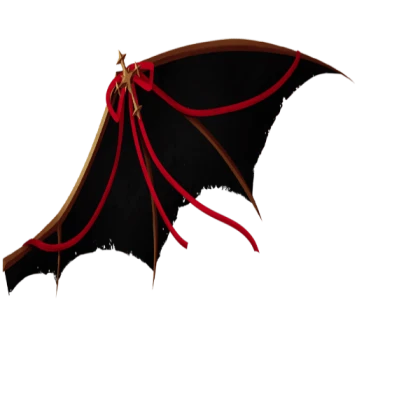 Royale high Valk wing - Devil with ribbons