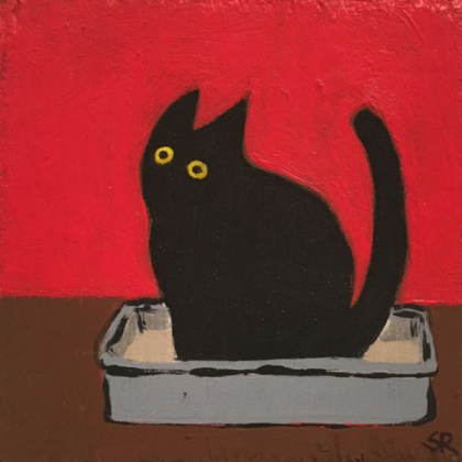 Cat n Litter Painting