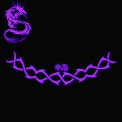 purple dragon shindo life custom cape