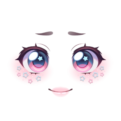 Starry Eyes Sparkling Roblox Decal