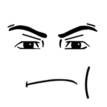 GRRRR MAN FACE angry man face no likey