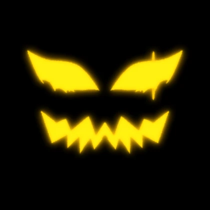 Shindo Life yellow demon face