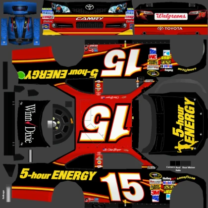 COT 2012 Clint Bowyer #15 (Wing)
