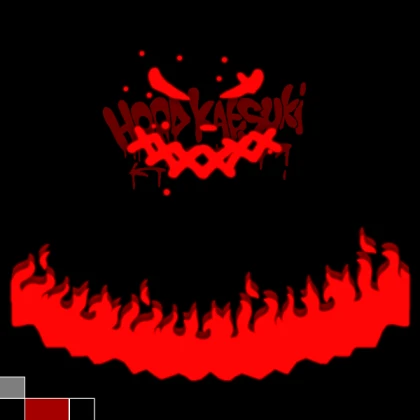 Shindo Life Hood-Katsuki red cloak