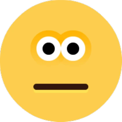 creepy staring emoji