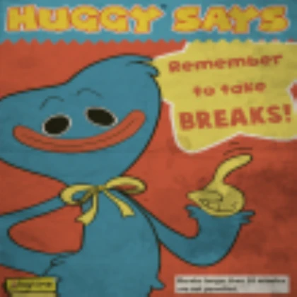 Huggy Poster [Poppy Playtime]