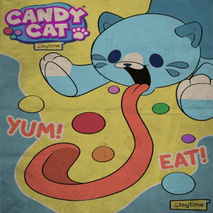 Candy Cat Poster [Poppy Playtime]