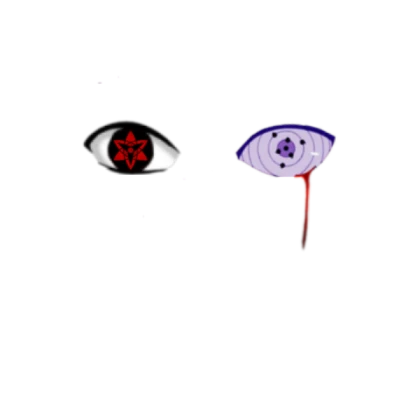 Eternal Mangekyo sharingan w/6 tomoe rinnegan