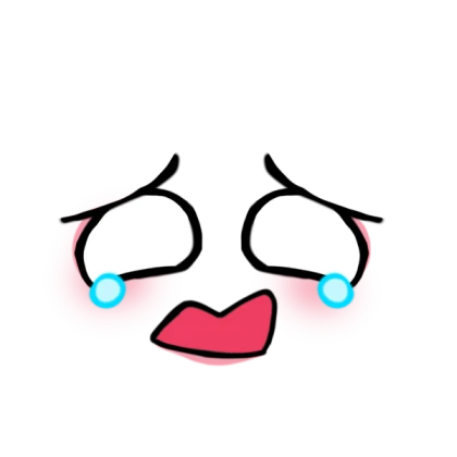 ookami mio sad (friday night funk) - mod face