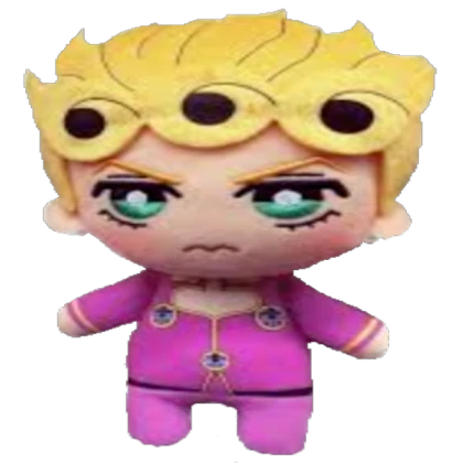 giovanna but is a plushie (jojo's)