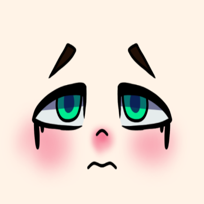 Shy green eyes {pale}