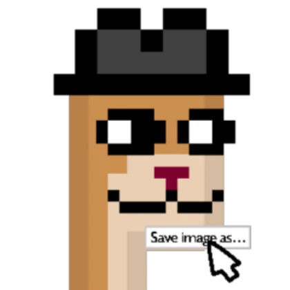 Non-Fungible Chomik Roblox Decal