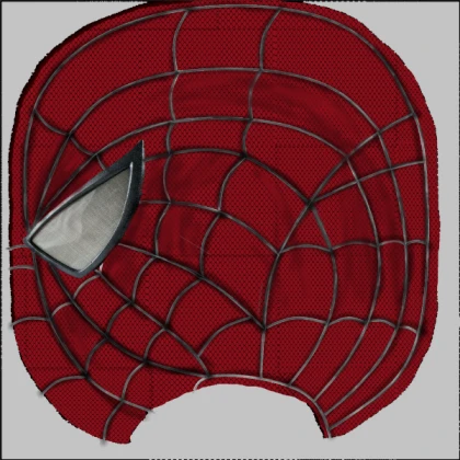 Spider-Man Mask (Shaded)
