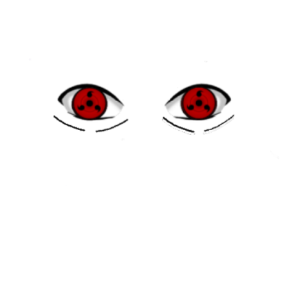 Madara 3 tomoe Sharingan (Shindo life)