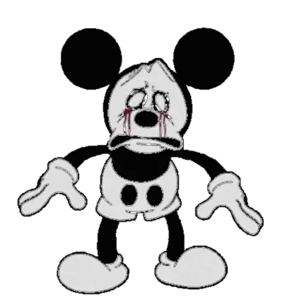 Mouse,avi leak Mickey crying blood