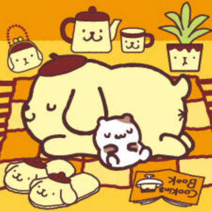 Sanrio Pom pom purin with friends