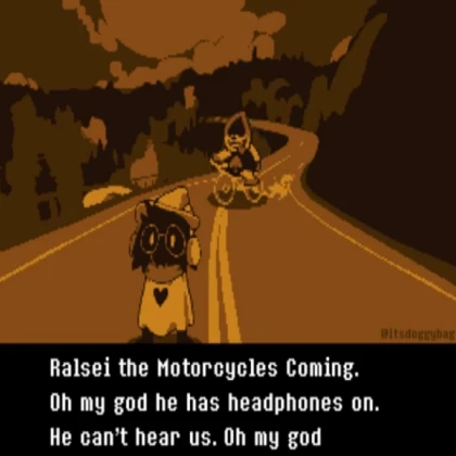 Ralsei Look Out