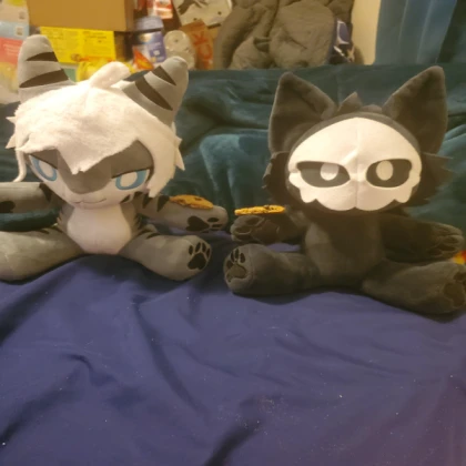 Puro and Tiger Shark Plushie