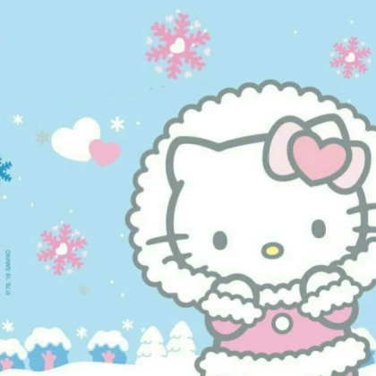 ♡ winter hello kitty 🎀❄️