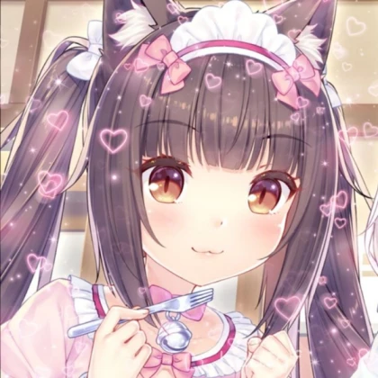 cute kawaii cat girl anime
