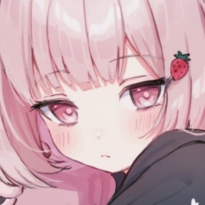 Anime pink icon
