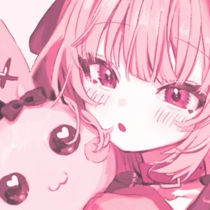 Anime pink icon