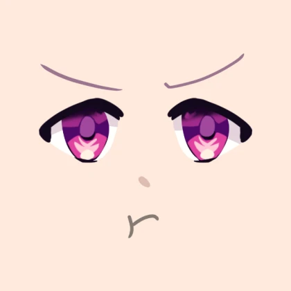 Natsuki Face W/ Skin Color