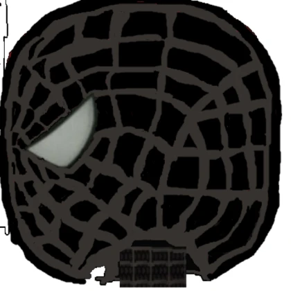 Black Spider-Man (Spider-Man 3) mask