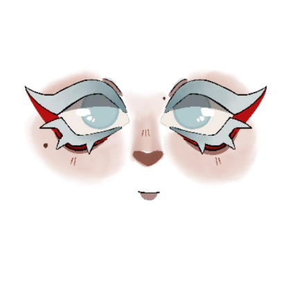 shindo face blind eyes