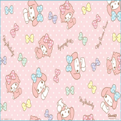my melody sanrio wallpaper deco