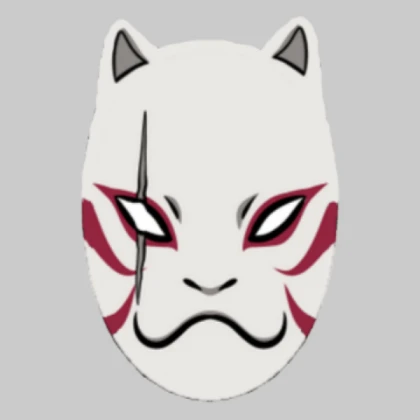 Shindo - Anbu Mask w/ Right Scar