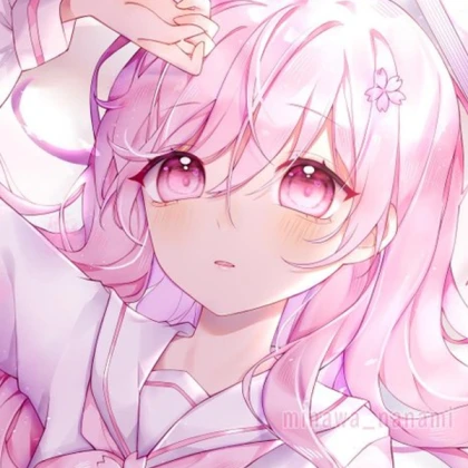 Pink Kawaii Anime Girl pfp