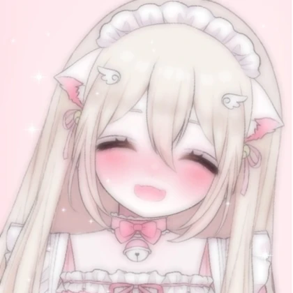 Pink Cute & Kawaii Cat Anime pfp