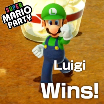 Luigi wins by doing absolutely nothing