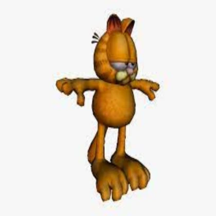 G A R F I E L D Roblox Decal