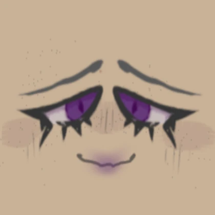 Droopy eyes- Purple