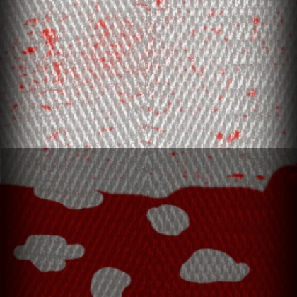 Bloody Left Face Bandage V1 | Retexture