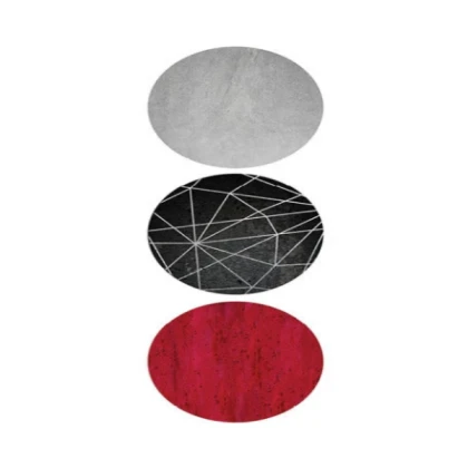 Black and Red Geometric