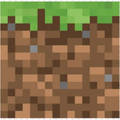 Minecraft Grass Block [Wall Texture]